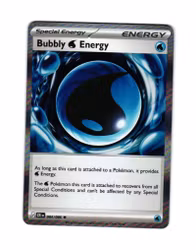Blubby Water Energy Holo Rare 084/086 Chaos Rising Pokemon
