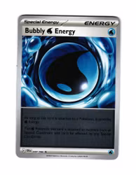 Blubby Water Energy Reverse Holo Rare 084/086 Chaos Rising Pokemon