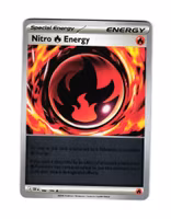 Nitro Fire Energy Reverse Holo Rare 086/086 Chaos Rising Pokemon