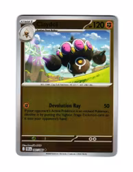 Claydol Reverse Holo Uncommon 047/086 Chaos Rising Pokemon