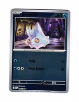 Bergmite Reverse Holo Common 023/086 Chaos Rising Pokemon