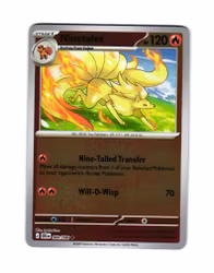 Ninetales Reverse Holo Uncommon 009/086 Chaos Rising Pokemon