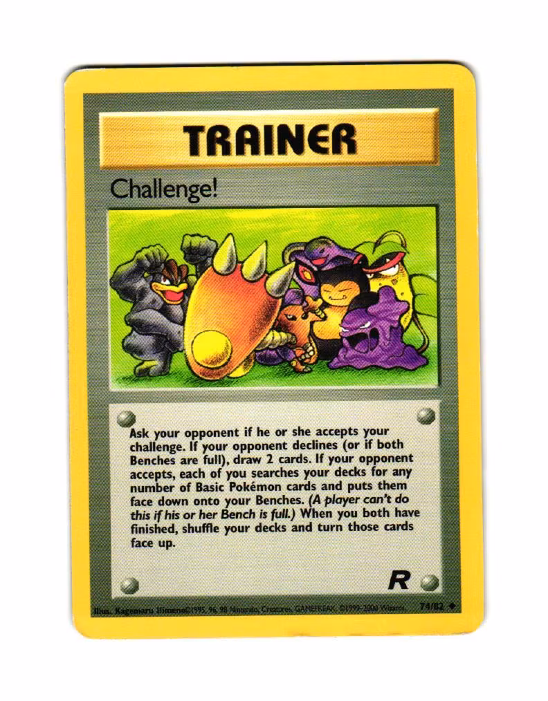 Challenge! Uncommon 74/82 Team Rocket Pokemon