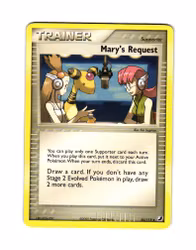 Marys Request Common 86/115 EX Unseen Forces Pokemon