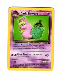 Dark Slowbro Rare 29/82 Team Rocket Pokemon