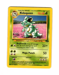 Nidoqueen Rare 23/64 Jungle Pokemon