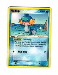 Mudkip Common 57/100 Ex Crystal Guardians Pokemon