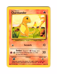 Charmander Common 46/102 Base Set Pokemon TCG