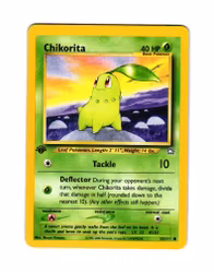 Chikorita 1st Edition Common 53/111 Neo Genesis Pokemon