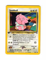 Snubbull 1st Edition Common 74/111 Neo Genesis Pokemon