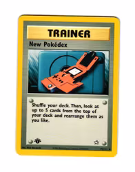 New Pokedex Uncommon 95/111 1st Edition Neo Genesis Pokemon