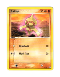 Baltoy Common 53/101 EX Hidden Legends Pokemon