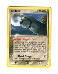 Beldum Common 29/101 EX Hidden Legends Pokemon