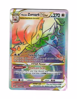 Hisuian Zoroark Rainbow Rare 203/196 Lost Origin Pokemon