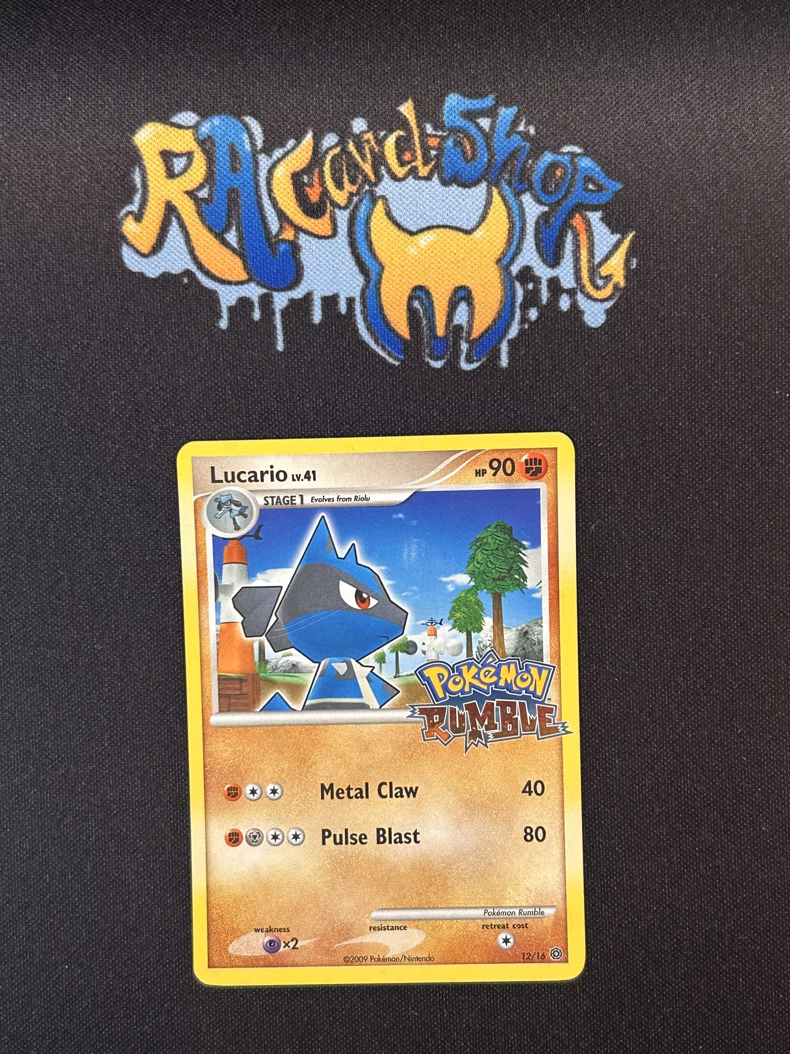 Lucario LV.41 12/16 Pokemon Rumble