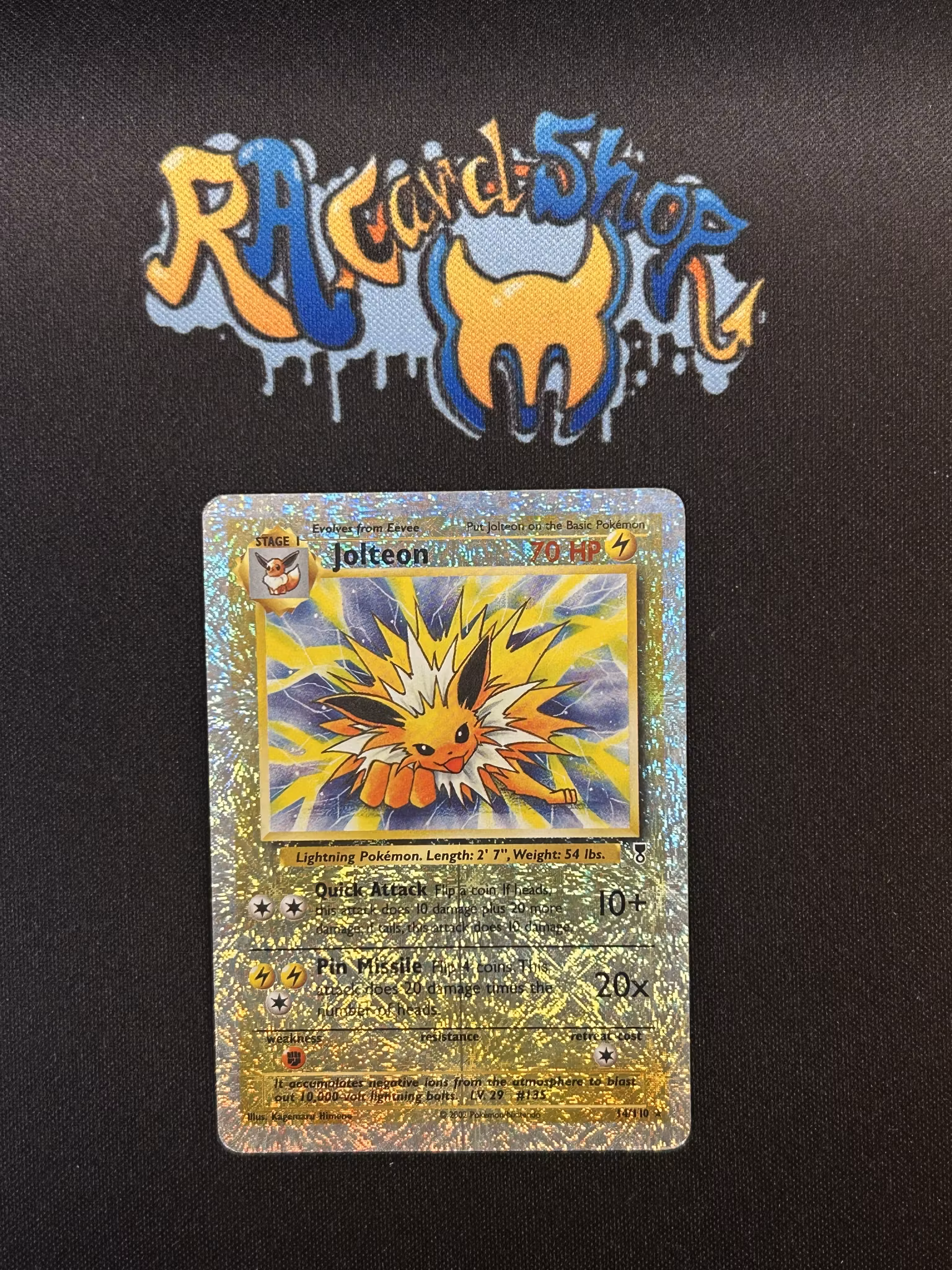 Jolteon Reverse Holo Rare 14/110 Legendary Collection Pokemon