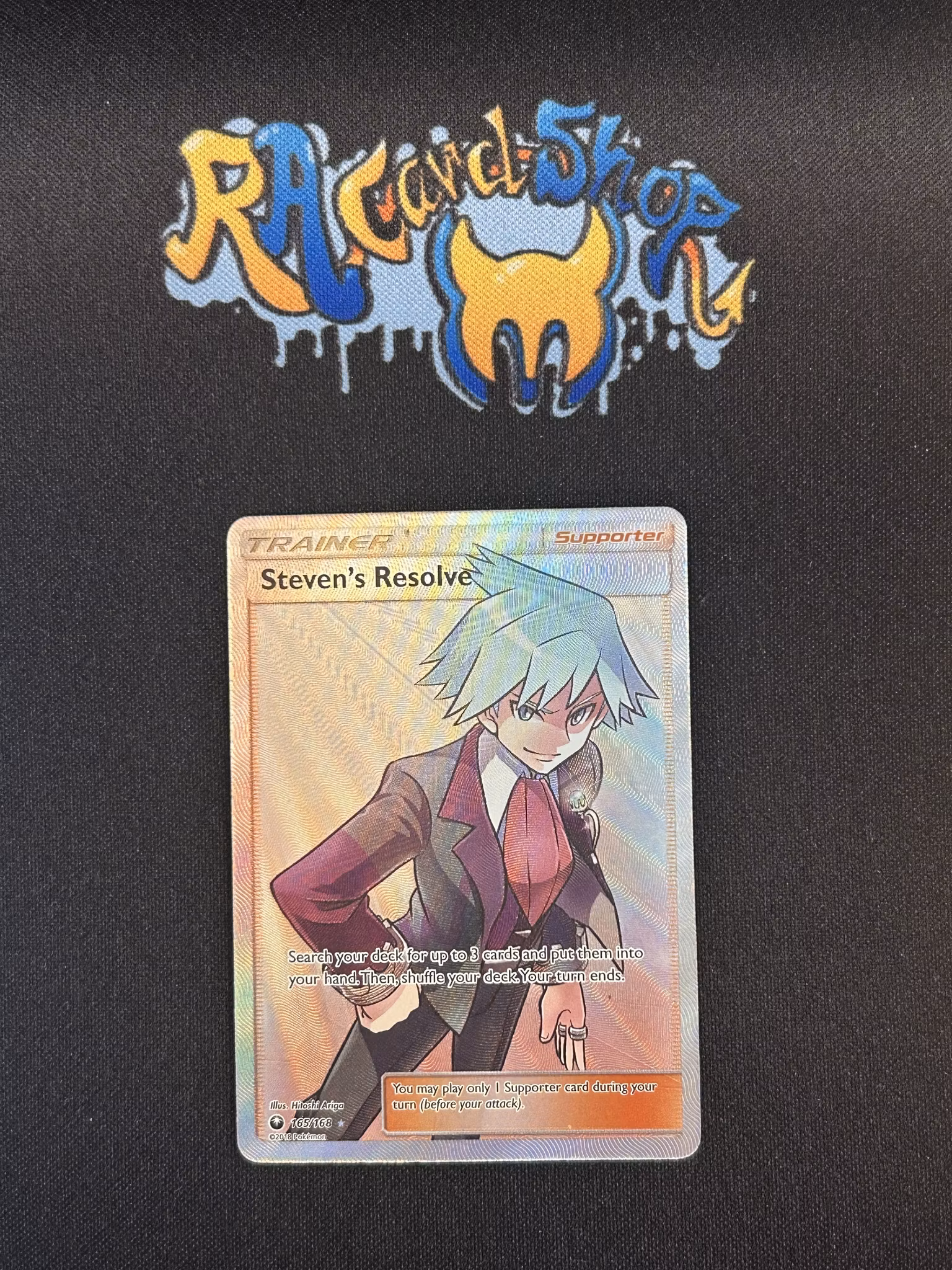 Stevens Resolve Ultra Rare 165/168 Celestial Storm Pokemon
