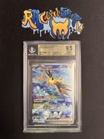 Zapdos ex #202 Scarlet & Violet Graded Card 9,5 Beckett