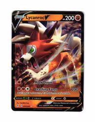 Lycanroc V Ultra Rare 091/203 Evolving Skies Pokemon