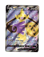Aegislash V Ultra Rare 177/185 Vivid Voltage Pokemon