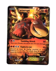 Camerupt EX Ultra Rare 29/160 XY Primal Clash Pokemon