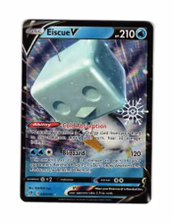 Eiscue V 055/192 Rare Snowflake Holiday Calendar Rebel Clash Pokemon
