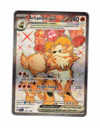 Arcanine ex 224/198 Scarlet & Violet Pokemon