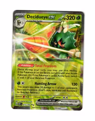 Decidueye Ex Double Rare 015/197 Obsidian Flames Pokemon