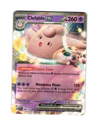 Clefable Ex 082/197 Obsidian Flames Pokemon