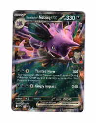 Team Rockets Nidoking ex Ultra Rare 217 Scarlet & Violet Black Star Promo Pokemon