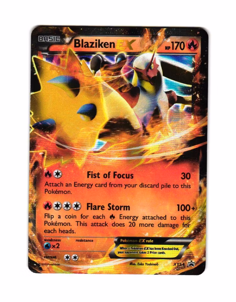 Blaziken EX XY54 Black Star Promo Pokemon