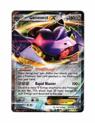 Genesect EX Ultra Rare 64/122 Fates Collide Pokemon