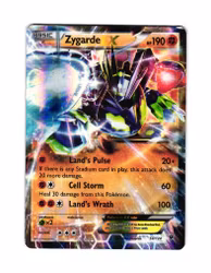 Zygarde EX Ultra Rare 54/122 Fates Collide Pokemon