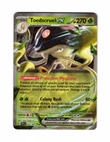 Toedscruel ex Double Rare 005/091 Paldean Fates Pokemon