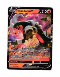 Houndoom V Ultra Rare 021/189 Darkness Ablaze Pokemon