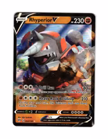 Rhyperior V Rare 095/189 Darkness Ablaze Pokemon