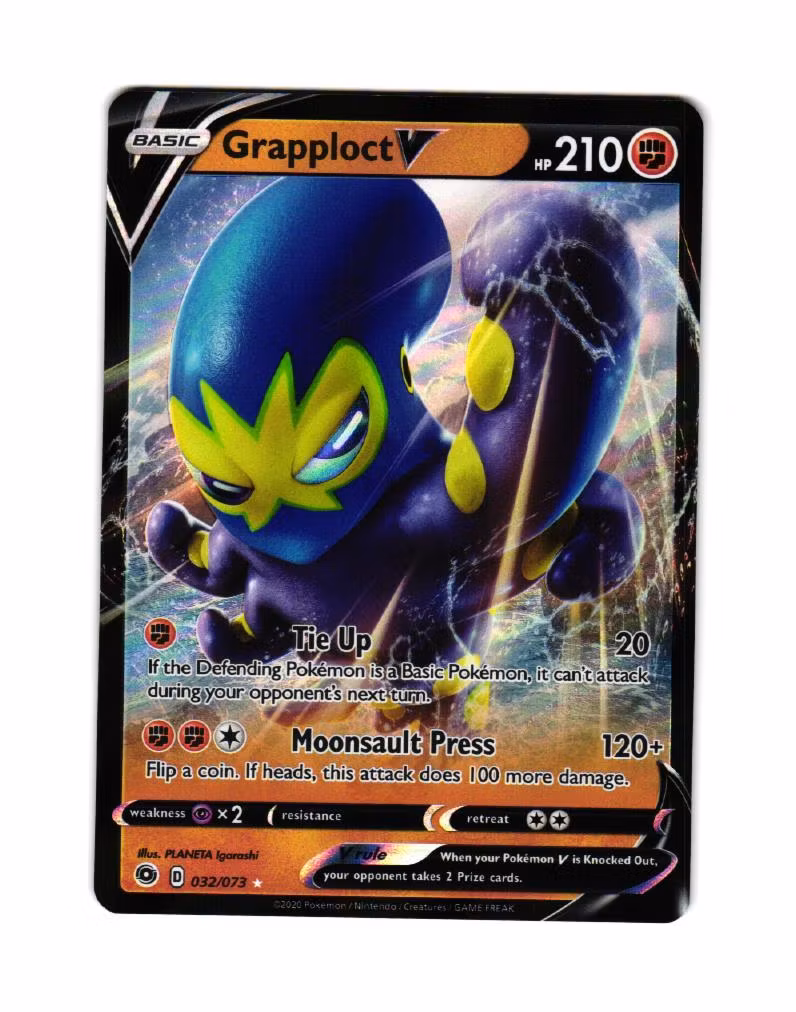 Grapploct V Rare 032/073 Champions Path Pokémon