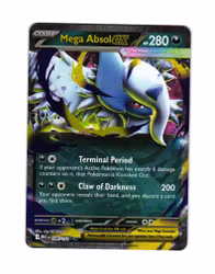 Mega Absol ex Double Rare 086/132 Mega Evolution Pokemon