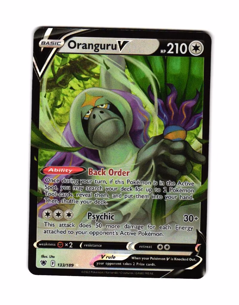 Oranguru V 133/189 Astral Radiance Pokémon