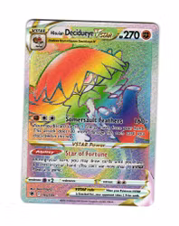 Hisuian Diciduyey Vstar Rainbow Rare 195/189 Astral Radiance Pokémon