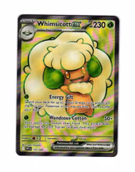 Whimsicott ex Ultra Rare 157/086 White Flare Pokemon