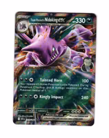 Team Rockets Nidoking ex Double Rare 119/182 Destined Rivals Pokemon