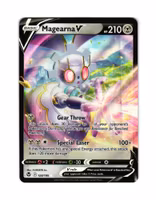Magearna V Ultra Rare 128/195 Silver Tempest Pokemon