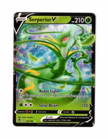 Serperior V 007/195 Silver Tempest Pokemon
