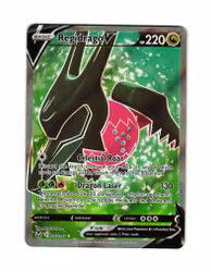 Regidrago V Ultra Rare 183/195 Silver Tempest Pokemon