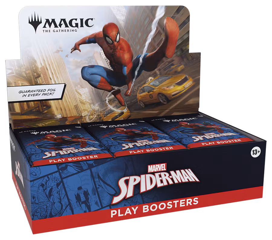 Marvels SpiderMan Play Booster Box Magic the Gathering
