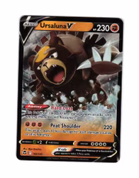 Ursaluna V Ultra Rare 102/195 Silver Tempest Pokemon
