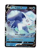 Alolan Vulpix V Stamped Snowflake Rare 033/195 Silver Tempest (Sealed) Pokemon