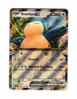 Snorlax ex Double Rare 076/133 Prismatic Evolutions Pokemon