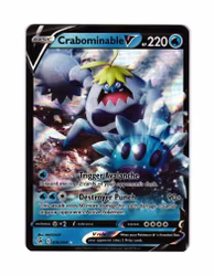 Crabominable V Ultra Rare 076/264 Fusion Strike Pokemon